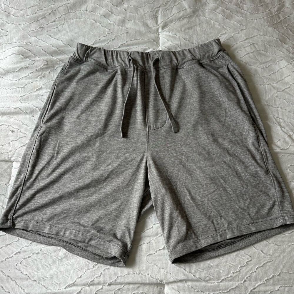 Light Grey Sweatshorts Abercrombie & Fitch